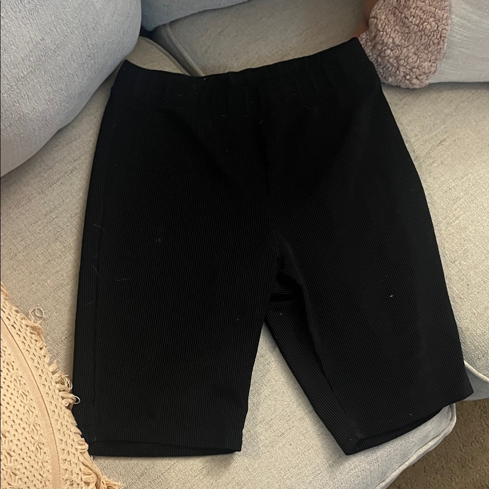 Fashion Nova Black Bike Shorts